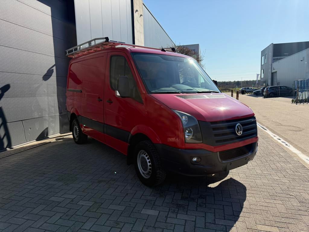 Volkwagen Crafter 2.0d 120KW Airco - Dakdrager - Cam - BTW, Auto's, Euro 5, Stof, 4 cilinders, Volkswagen