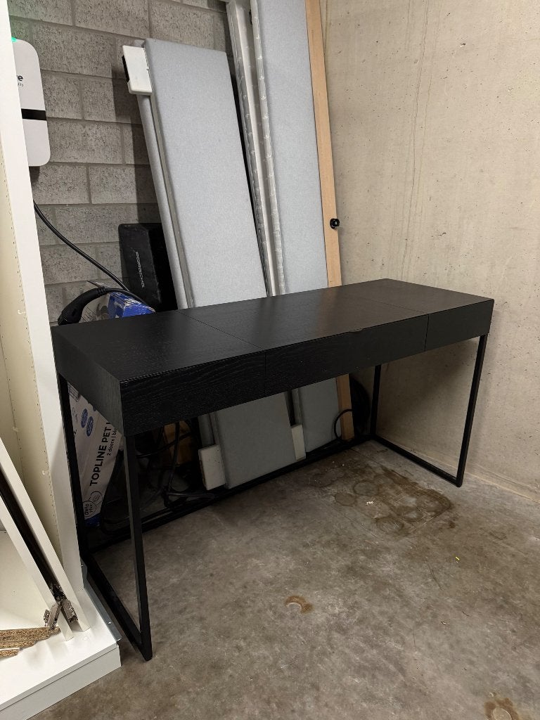 Bureau + bureaustoel, Maison & Meubles, Autres marques, Bureau d'ordinateur, 50 cm, Avec tiroirs