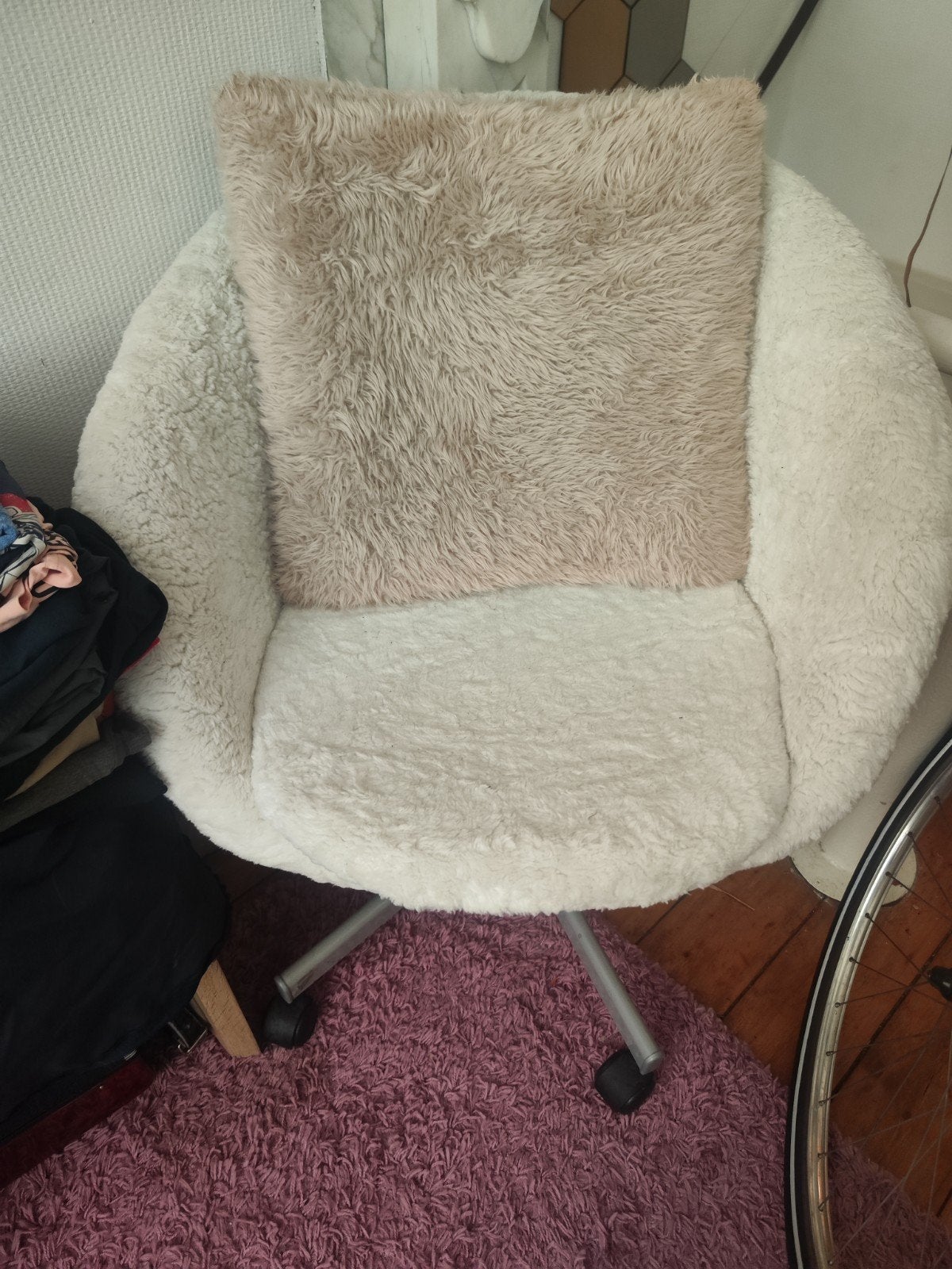 Chaise + repose-pieds, Enlèvement
