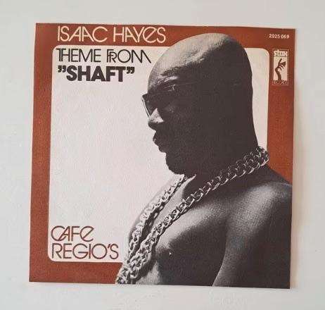 Isaac Hayes Shaft 45T single vinyl, Ophalen, Gebruikt