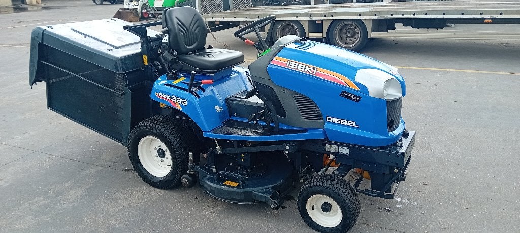 Iseki SXG 323 Zitmaaier, Tuin en Terras, Zitmaaiers, Ophalen, Zo goed als nieuw, Elektrische starter