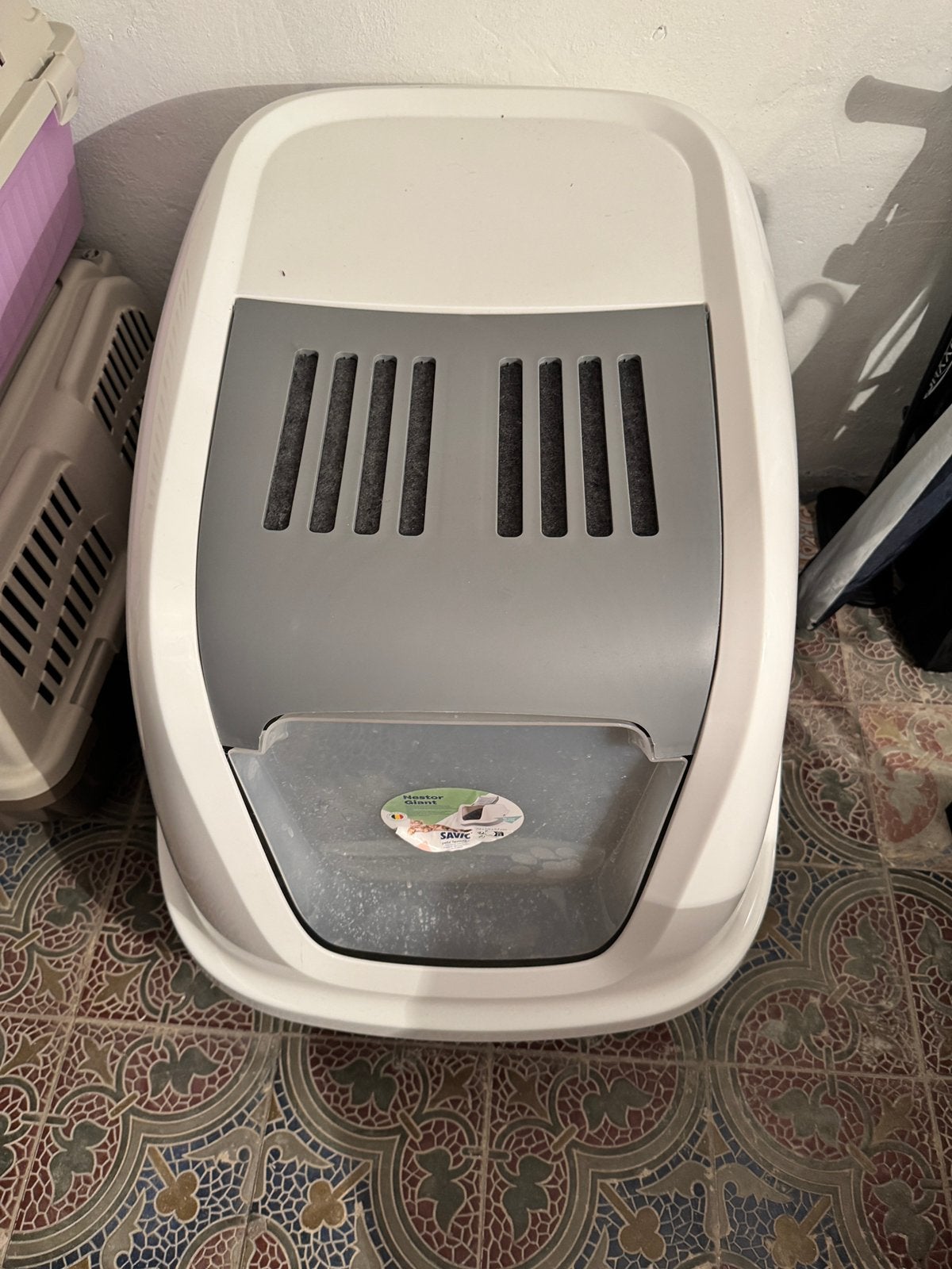Groot kattenbak, Dieren en Toebehoren, Ophalen, Zo goed als nieuw