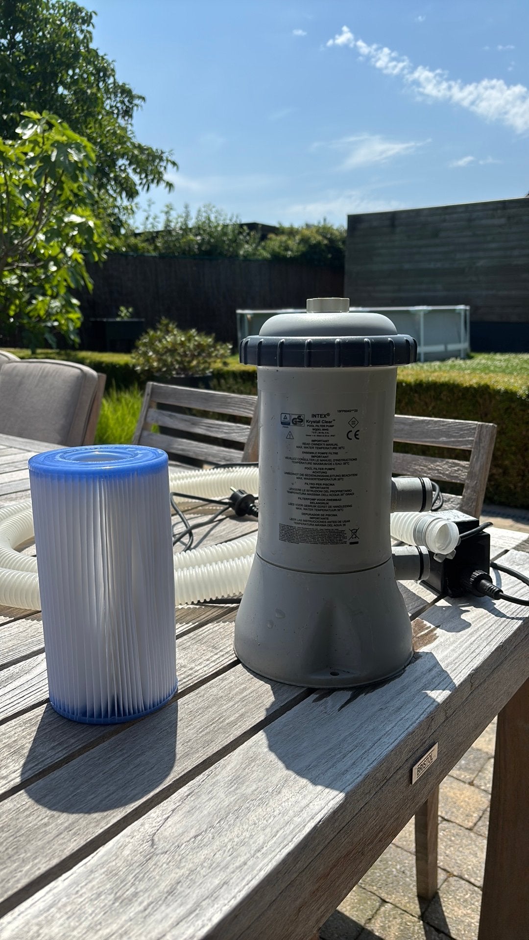 Intex zwembadfilter, Enlèvement ou Envoi, Comme neuf, Filtre