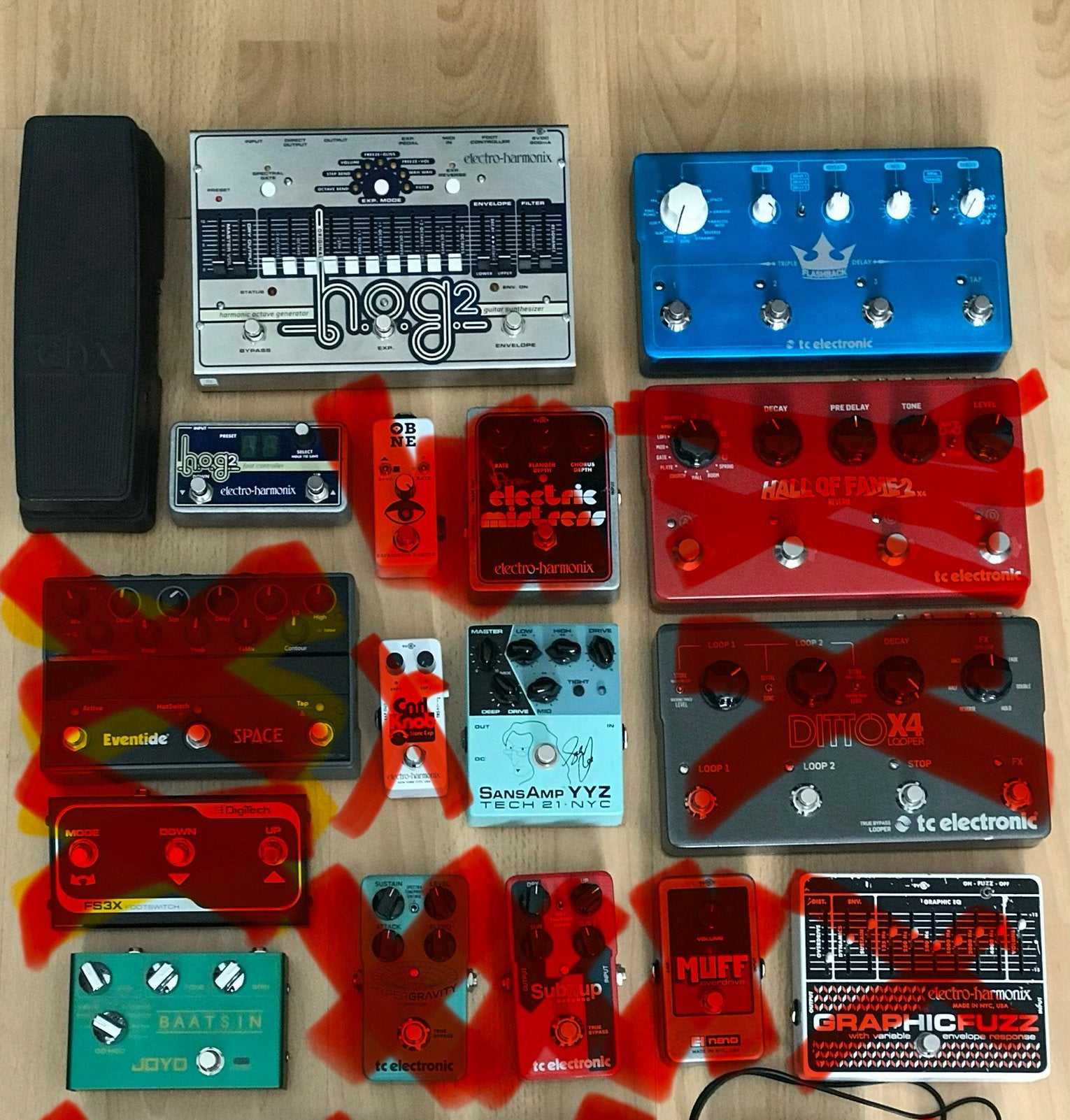 Tc electronic, EHX, Sansamp e.a., Musique & Instruments, Effets, Envoi, Comme neuf
