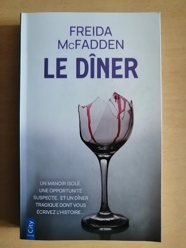 Le Dîner de Freida McFadden - juin 2026, Enlèvement ou Envoi