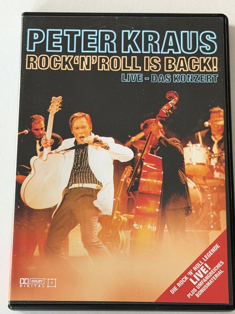 Peter Kraus – Rock'N'Roll Is Back!: Live - Das Konzert (DVD), CD & DVD, DVD | Musique & Concerts, Tous les âges, Enlèvement ou Envoi