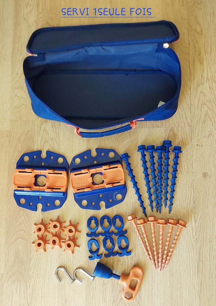 SET ANTI TEMPÊTE PEGGY PEG + ANTIFLAP NOUVEAUX, Ophalen, Zo goed als nieuw