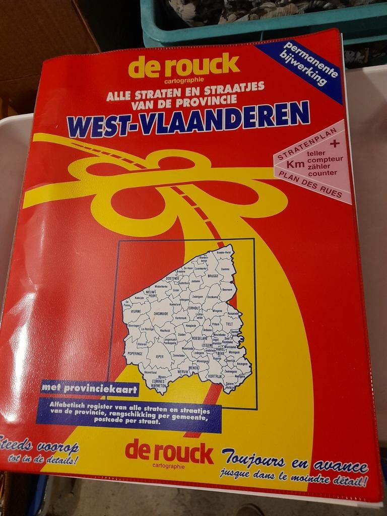De Rouck West Vlaanderen Cartographie, Ophalen of Verzenden