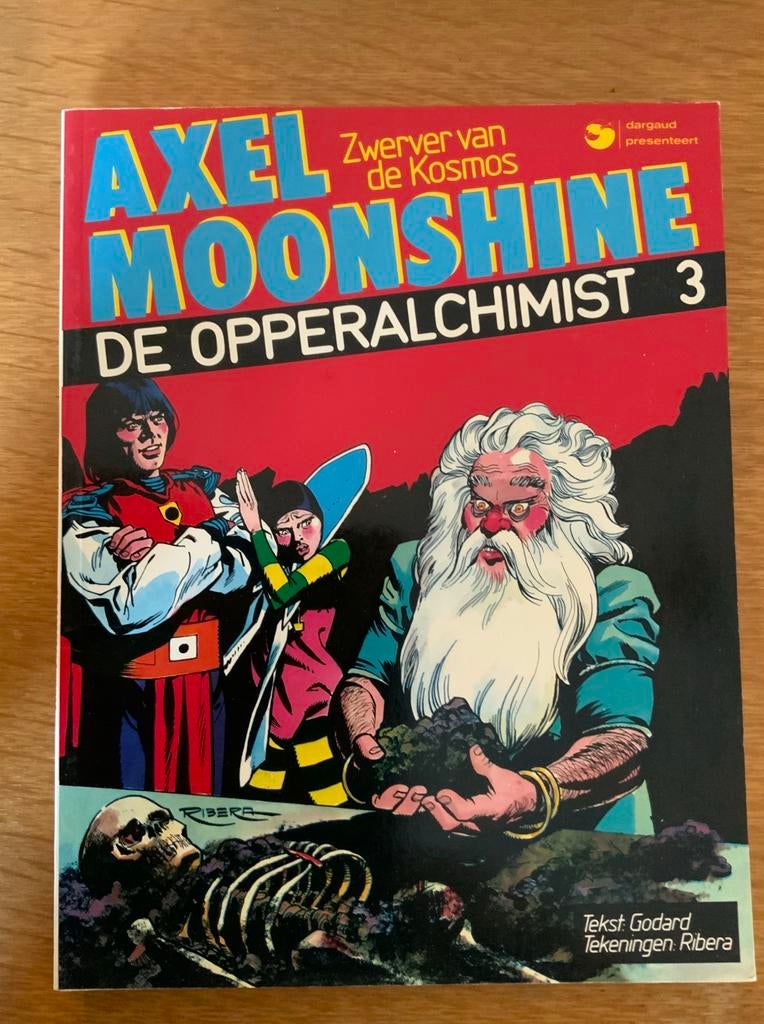 Axel Moonshine 3 - De opperalchimist - 1st druk, Boeken, Ophalen, Zo goed als nieuw