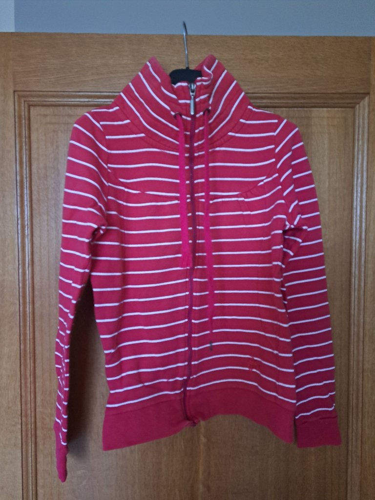 Rode trui met rits Only, Kleding | Dames, Truien en Vesten, Ophalen of Verzenden, Zo goed als nieuw, Maat 36 (S), Rood