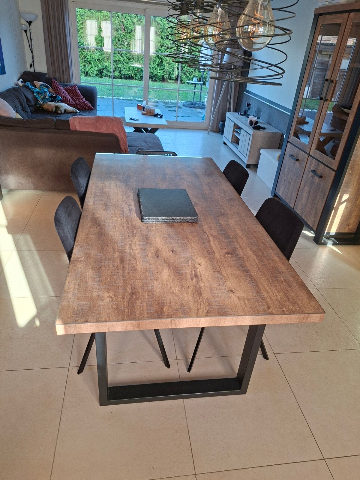 tafel, 150 à 200 cm, Cinq personnes ou plus, Comme neuf, Enlèvement