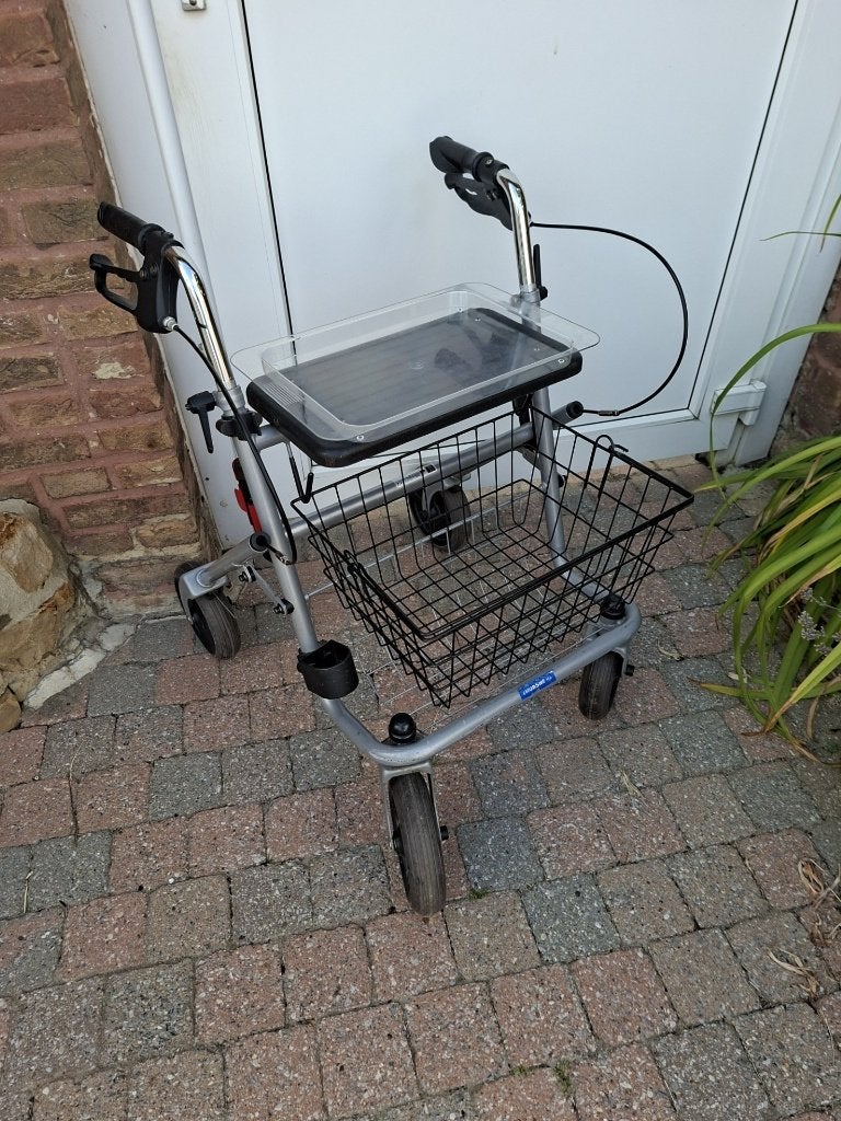 Rollator, Ophalen, Opvouwbaar, Gebruikt