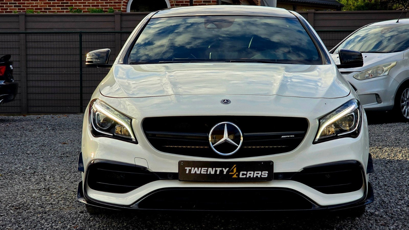 Mercedes-Benz CLA 45 AMG Sport Panoramische Dak Led Camera, Auto's, Automaat, CLA, 4 cilinders, Leder