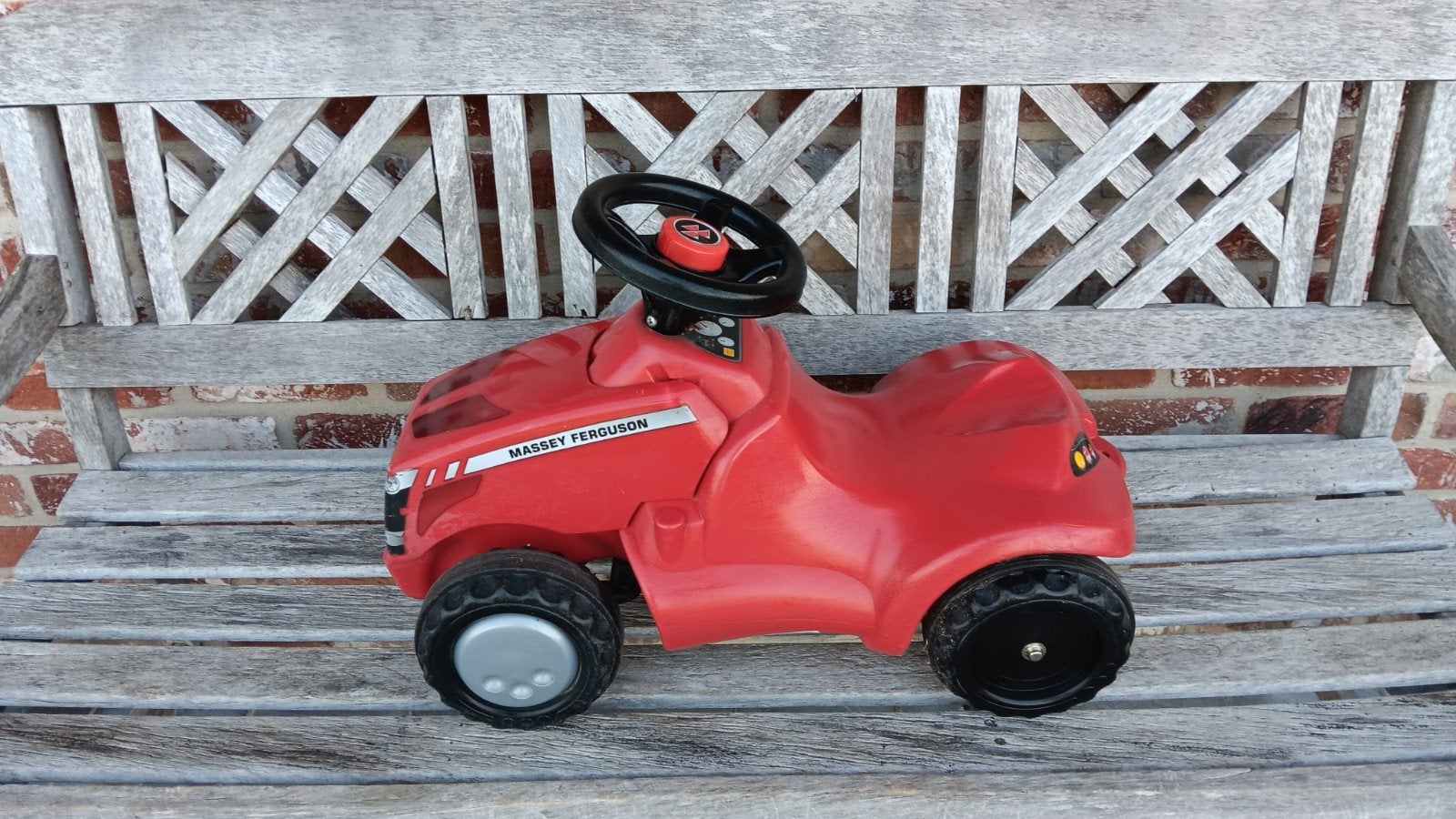 Gratis loopfiets traktor Ferguson, Ophalen