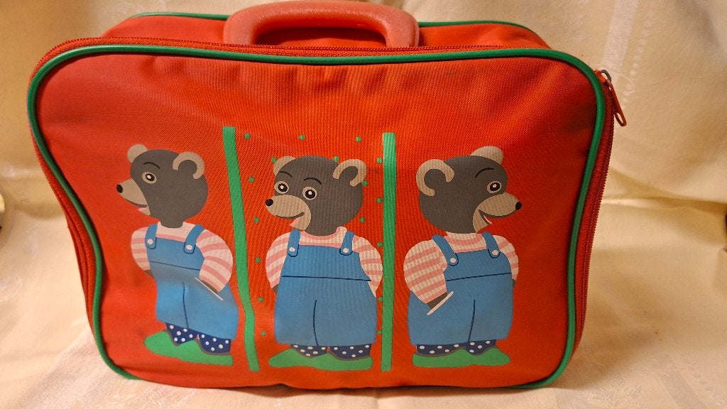 joli cartable, valise pour enfants, valise/mallette, Bijoux, Sacs & Beauté, Sacs | Cartables, Enlèvement ou Envoi, 30 à 40 cm