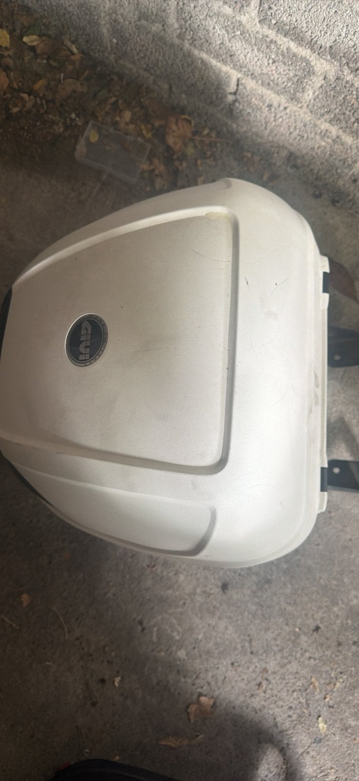 Piaggio mp3 koffer, Motoren, Ophalen, Zo goed als nieuw