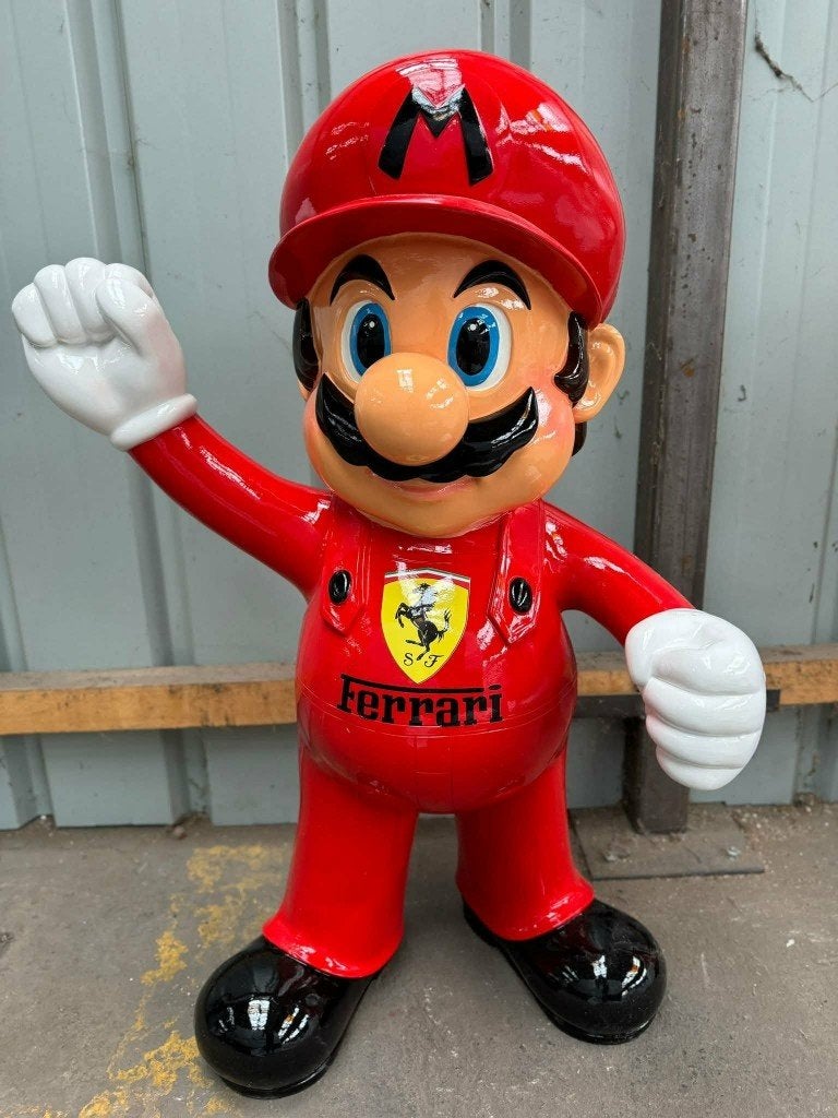 MARIO FERRARI – STATUE EN RÉSINE – 100 CM – P COLLECTION, Enlèvement ou Envoi, Neuf