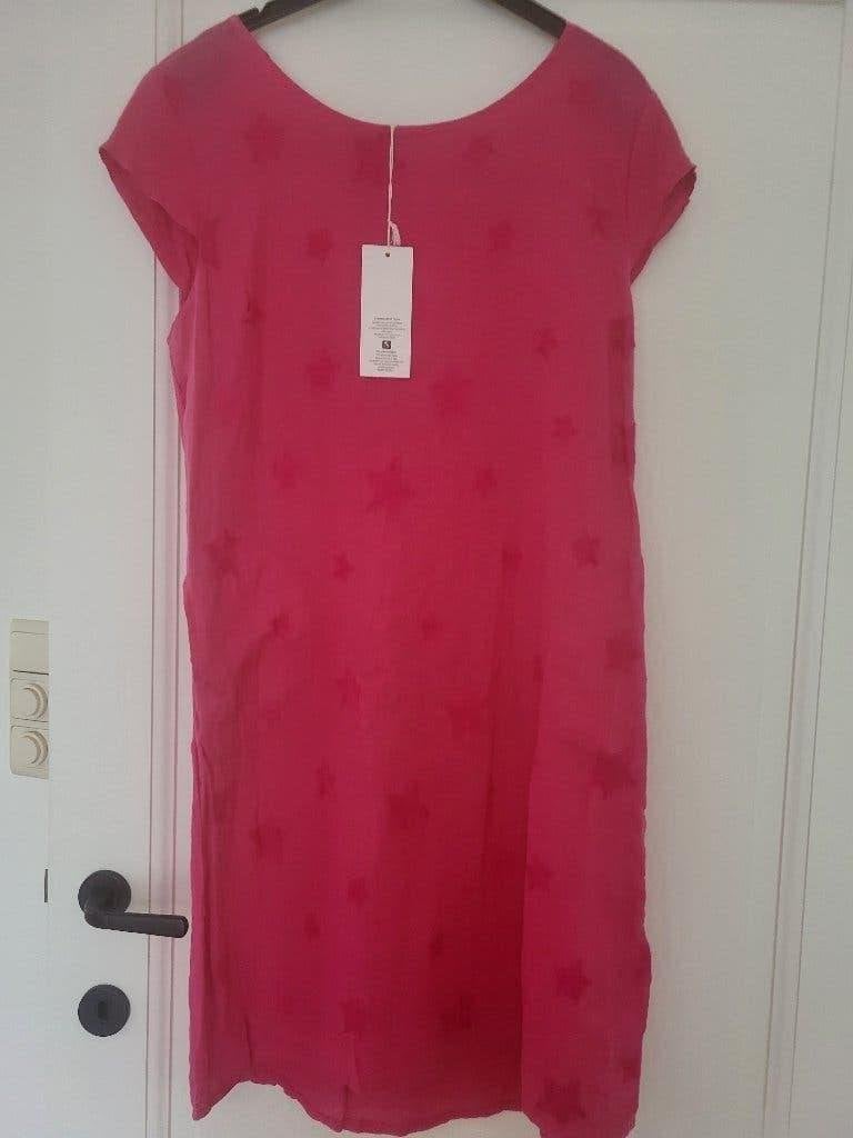 LINNEN DAMESKLEED LARGE (nieuw), Kleding | Dames, Ophalen, Nieuw, Maat 42/44 (L), Overige kleuren