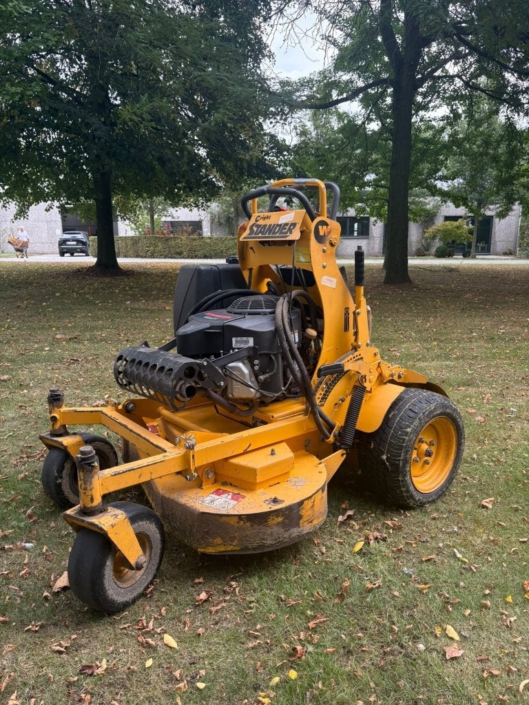Stander grasmachine, Ophalen, Cirkelmaaier, Gebruikt, Stander