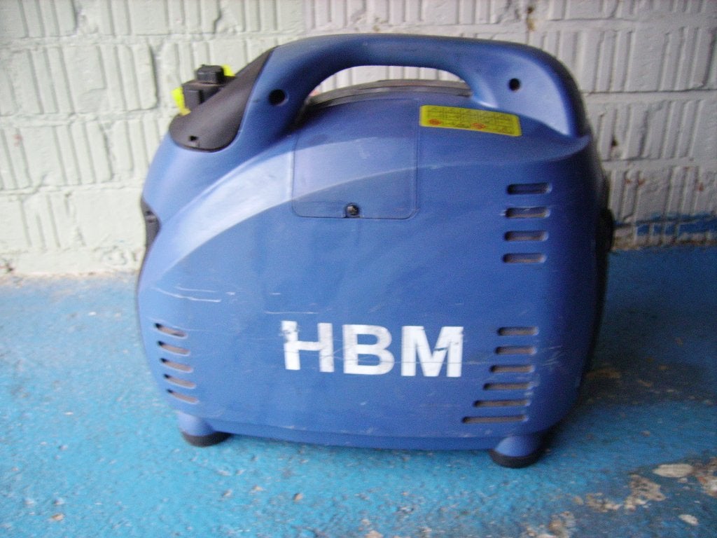 benzine generator van HBM 1500w, Ophalen, Zo goed als nieuw, Benzine