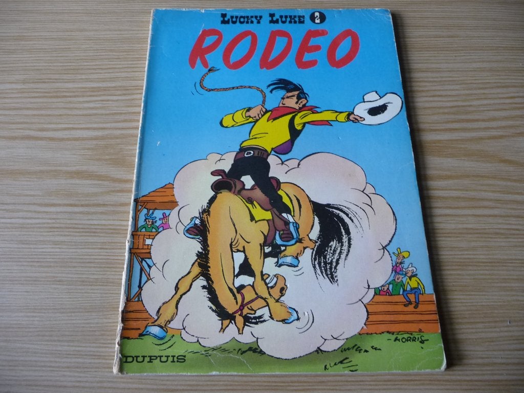 Lucky Luke 2. Rodeo 1971 €4, Ophalen of Verzenden, Gelezen
