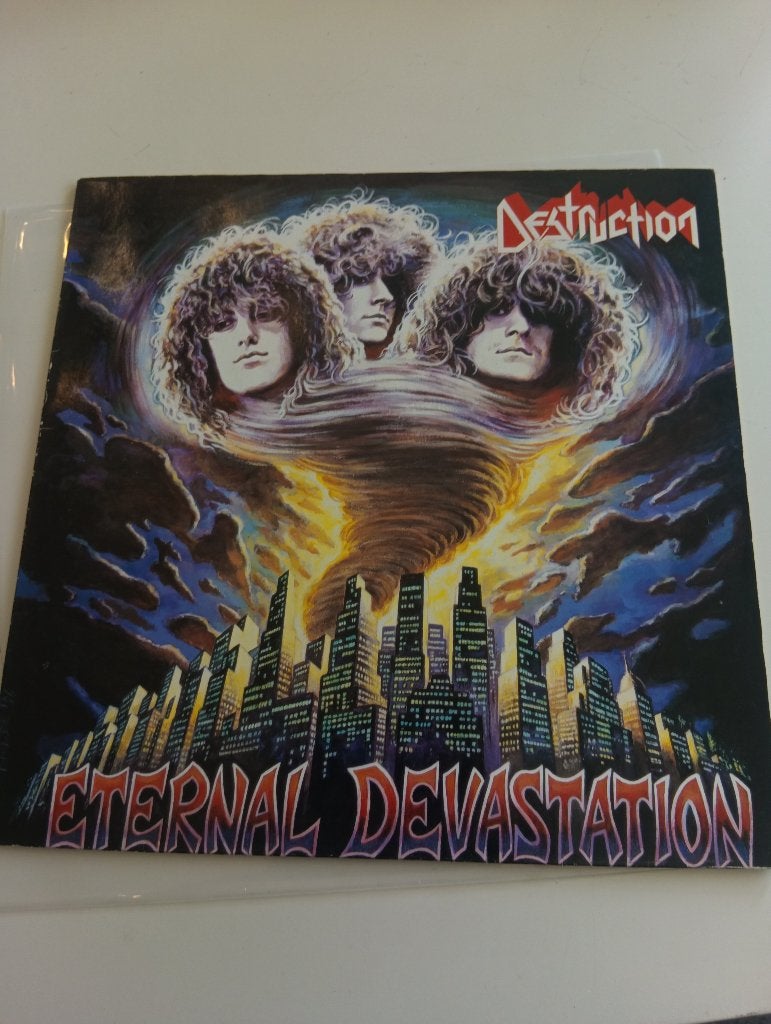 lp destruction eternal devestation, Cd's en Dvd's, Vinyl | Hardrock en Metal, Ophalen of Verzenden, LP