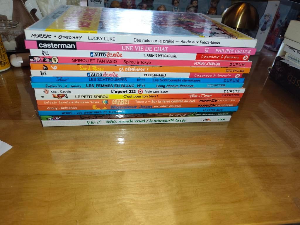 Lot de 16 BD, Livres