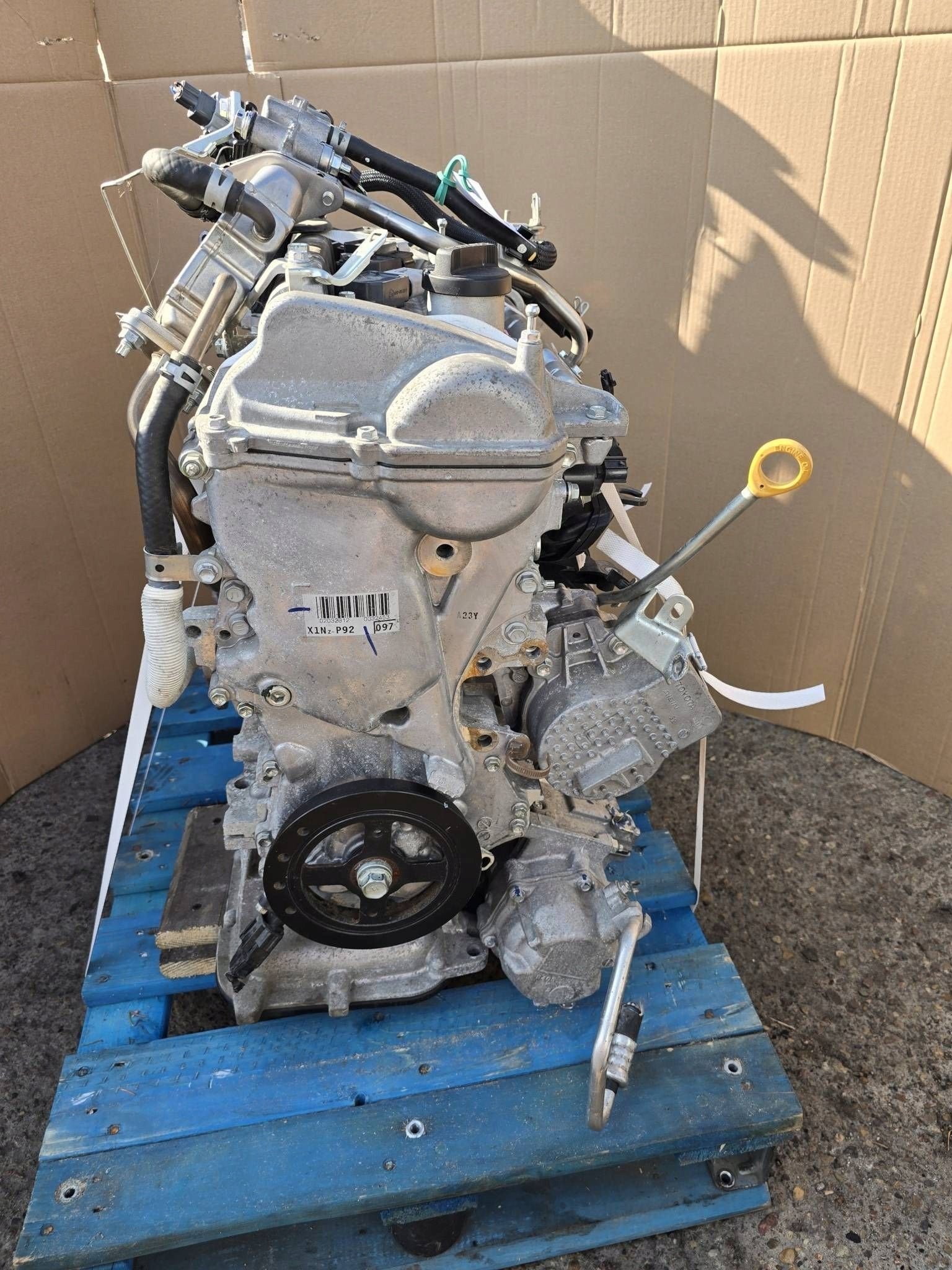 Moteur 1NZFXE Complet YARIS TOYOTA, Verzenden, Gebruikt, Overige automerken