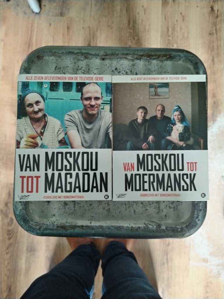 Van Moskou tot … (2 series), CD & DVD, Non fictionnel, Tous les âges, Comme neuf, Néerlandais