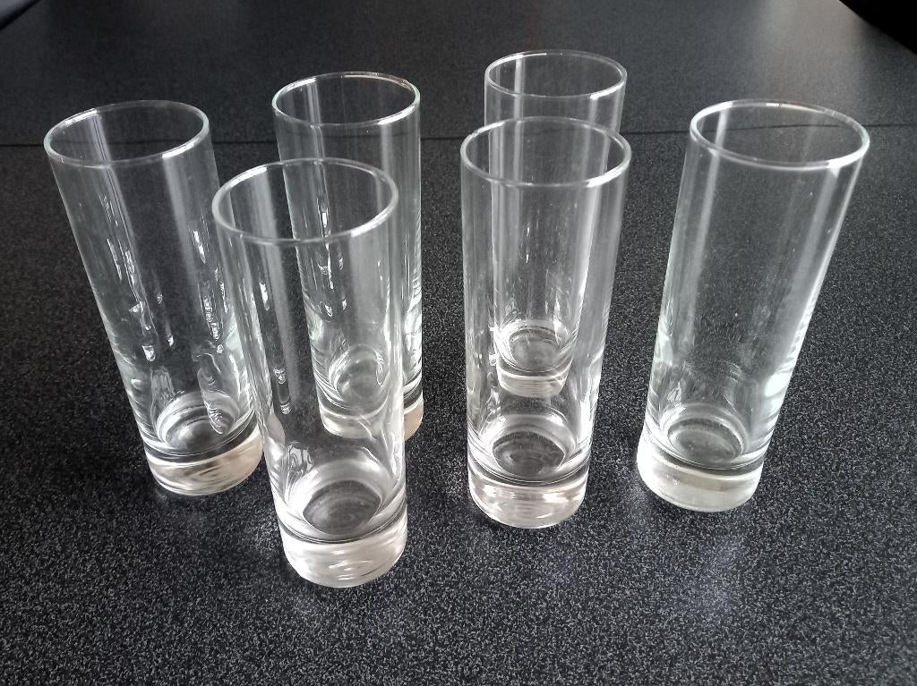 Glazen - 6 stuks, Huis en Inrichting, Ophalen of Verzenden, Nieuw, Glas, Glas of Glazen