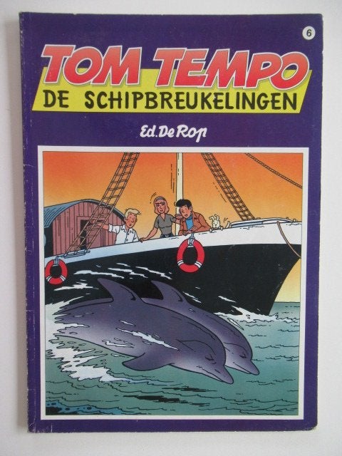 tom tempo...nr.6..de schipbreukelingen.........1st, Boeken, Ophalen of Verzenden, Gelezen