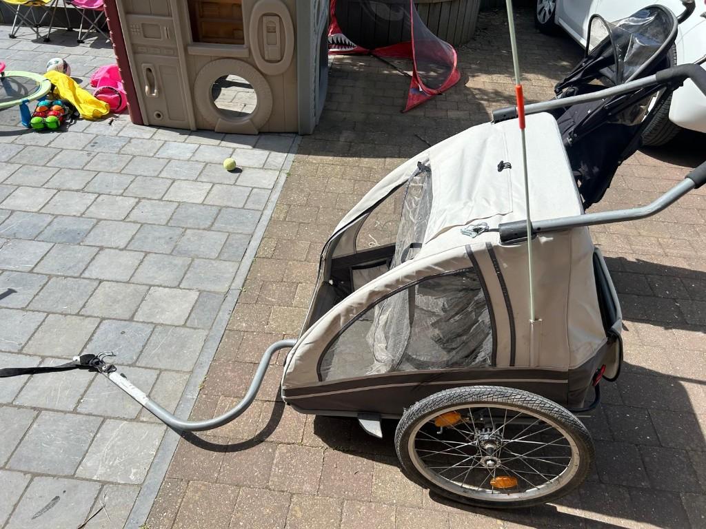 Remorque vélo Vantly, 20 à 40 kg, Enlèvement, Utilisé, Suspension