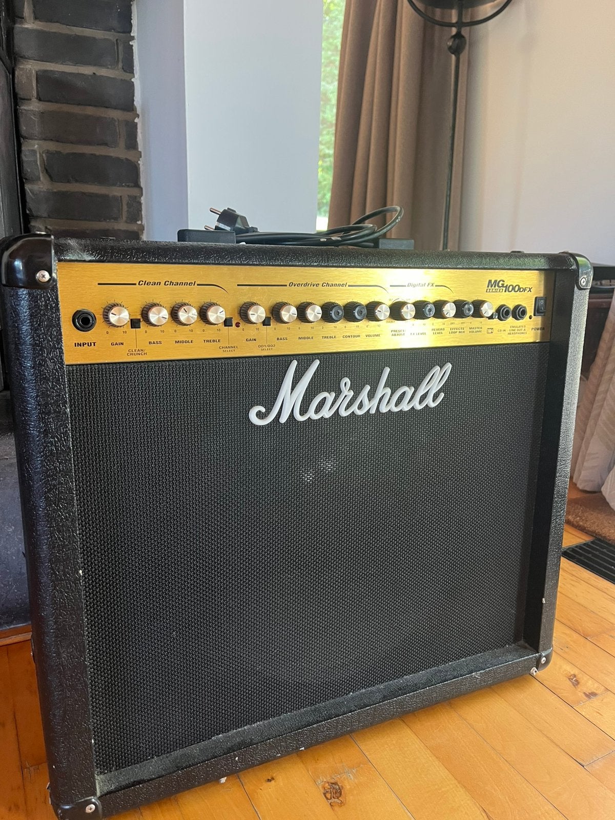 Ampli Marshall MG100DFX, Musique & Instruments, Amplis | Basse & Guitare, Enlèvement, Utilisé, Guitare, 100 watts ou plus
