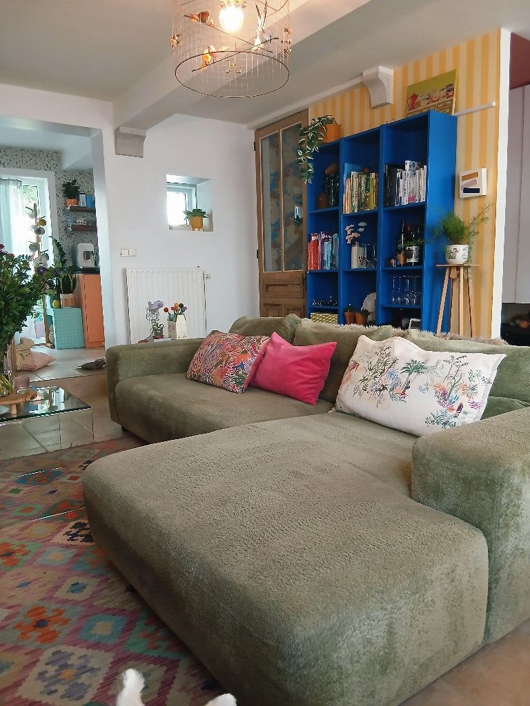 Zetel lounge, Ophalen, 250 tot 300 cm, Gebruikt, Driepersoons