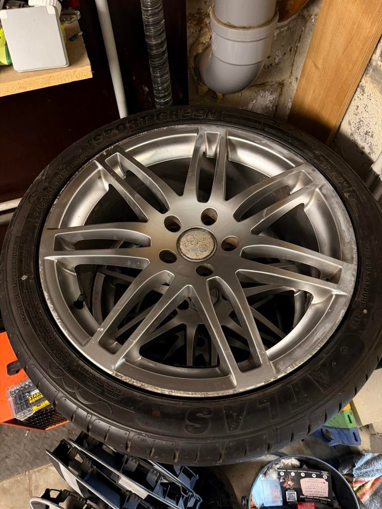 Audi velgen, Ophalen, Velg(en)