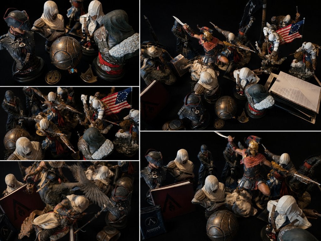 Assassins creed statues, Enlèvement, Utilisé, Fantasy