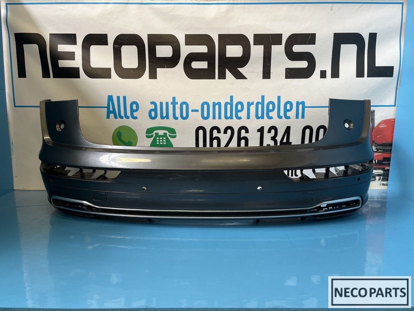 AUDI Q5 80A S LINE ACHTERBUMPER BUMPER ORIGINEEL, Gebruikt, -, -, Achter