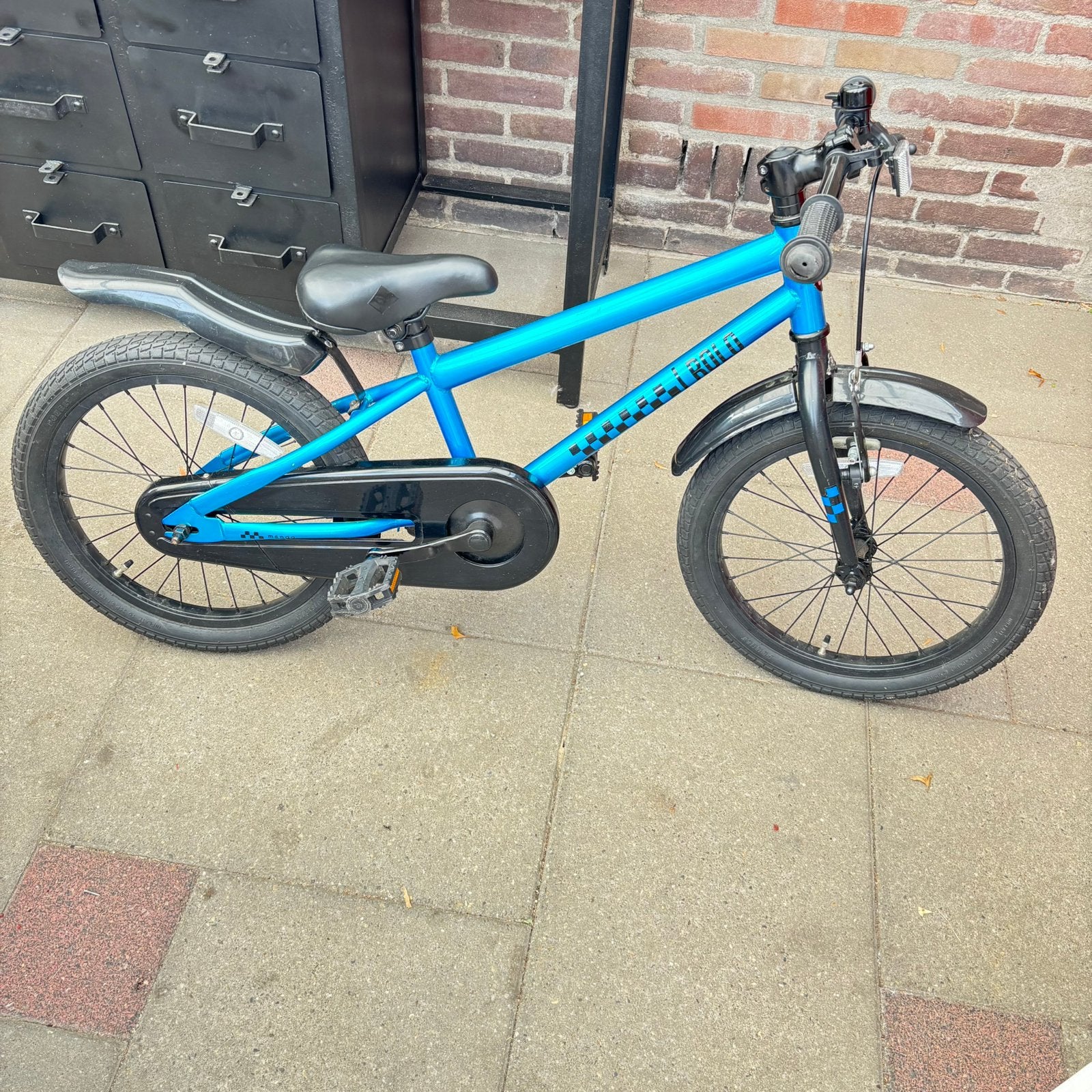 Jongensfiets 18 inch, Ophalen, Zo goed als nieuw