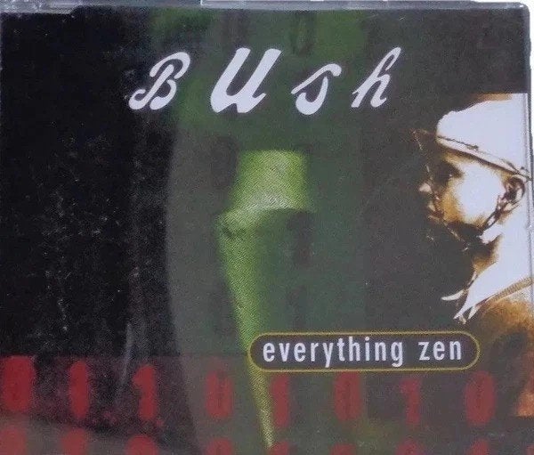 Bush Everything Zen Cd Maxi Single 4 Titre 1995, CD & DVD, CD Singles, Comme neuf, Comprend un boîtier, Envoi
