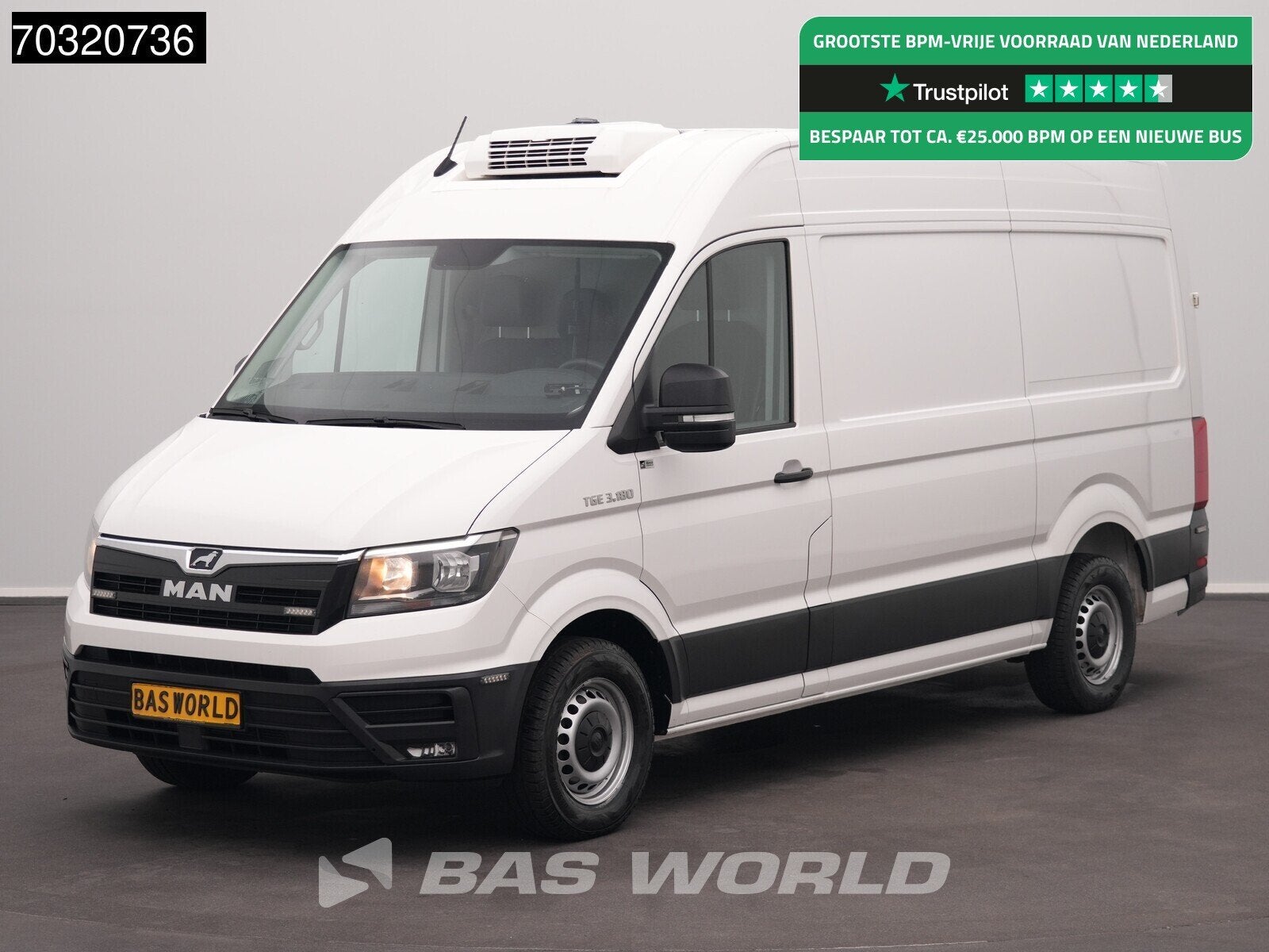MAN TGE 3.180 Automaat Koelwagen Thermo King V-300 MAX L3H3, Autos, 177 ch, Achat, Euro 6, Entreprise