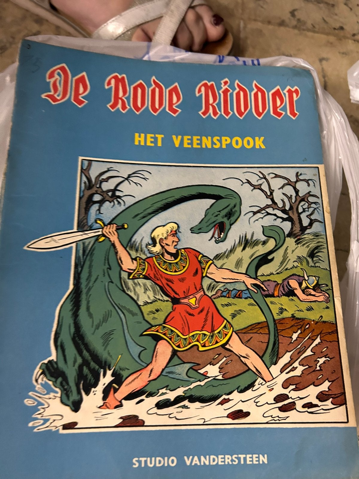 De Rode Ridder, Ophalen, Zo goed als nieuw