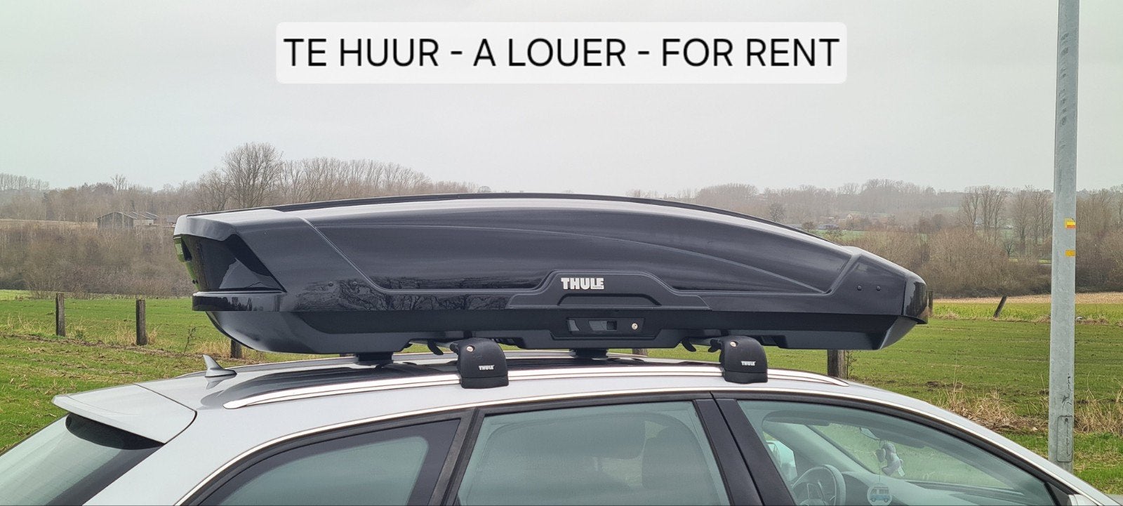 thule dakkoffer motion xt xl met 500l inhoud TE HUUR, Ophalen