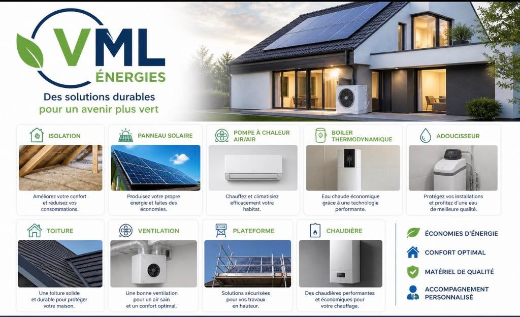 VML Énergies, Enlèvement ou Envoi