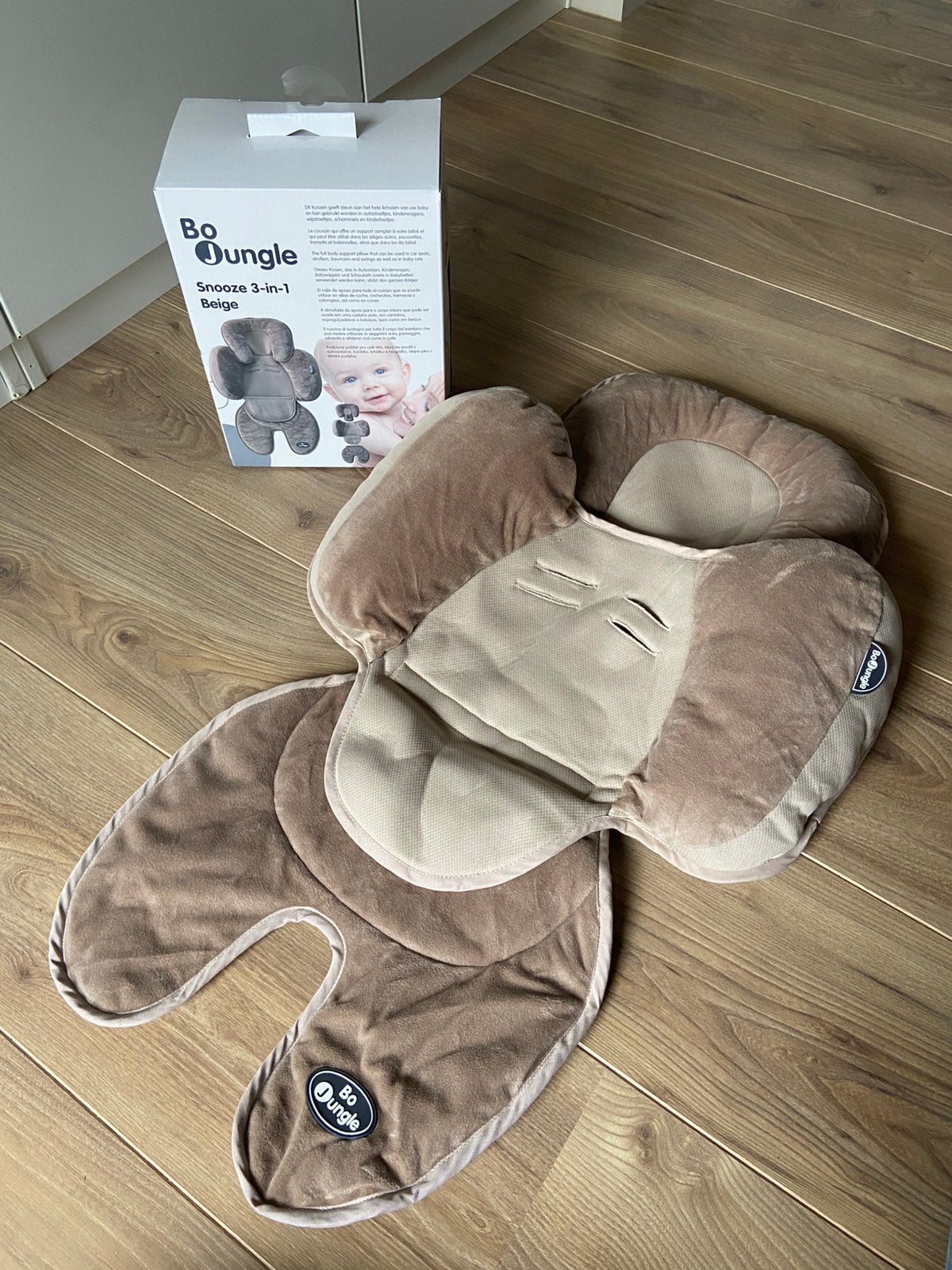 Baby verkleinkussen Bo Jungle beige/bruin, Animaux & Accessoires, Accessoires pour chats, Enlèvement ou Envoi, Comme neuf