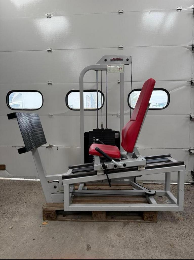 Life Fitness pro1 legpress / seated legpress / beinpresse, Sport en Fitness, Fitnessmaterialen, Ophalen, Gebruikt, Benen, Overige typen