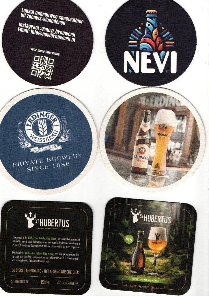 SOUS-VERRES À BIÈRE, Envoi, Neuf, Sous-bock
