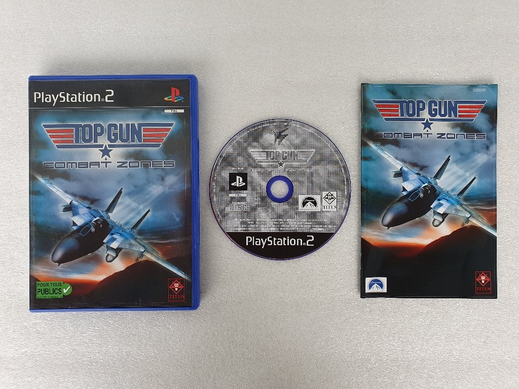 PS2: Top Gun - Combat Zones, Ophalen of Verzenden, Gebruikt