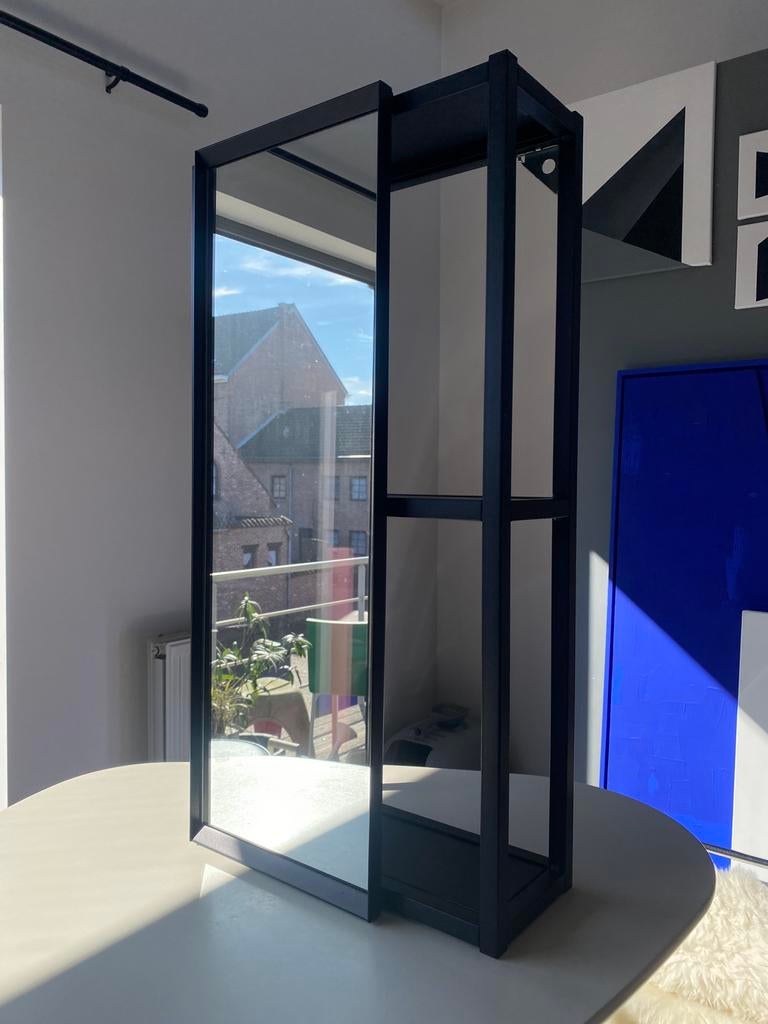 Wc/badkamer ‘frame’ kastje met spiegel, Huis en Inrichting, Ophalen, Zo goed als nieuw