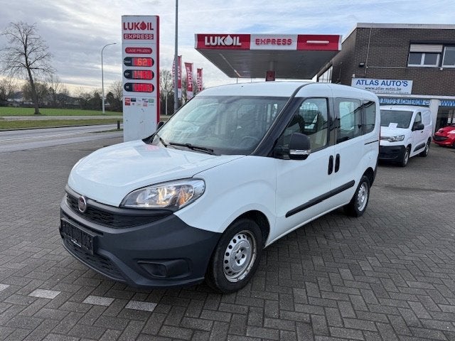 Fiat Doblo Lichte Vracht! 56 DKM 2 X Schuifdeur! 145 €  P/M!, Euro 5, Stof, 4 cilinders, Wit