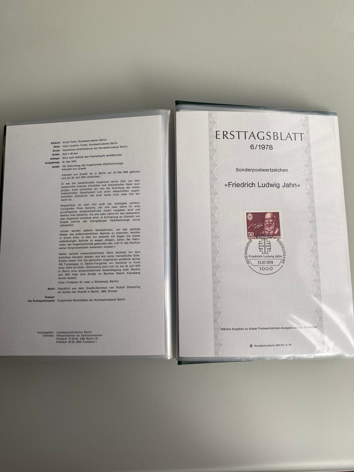 Collection Ersttagsblatt allemande, Timbres & Monnaies, Enlèvement ou Envoi